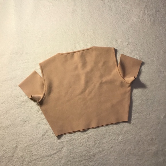 NWOT BCBGMAXAZRIA Miles Knit Sweater Crop Top - Picture 4 of 8